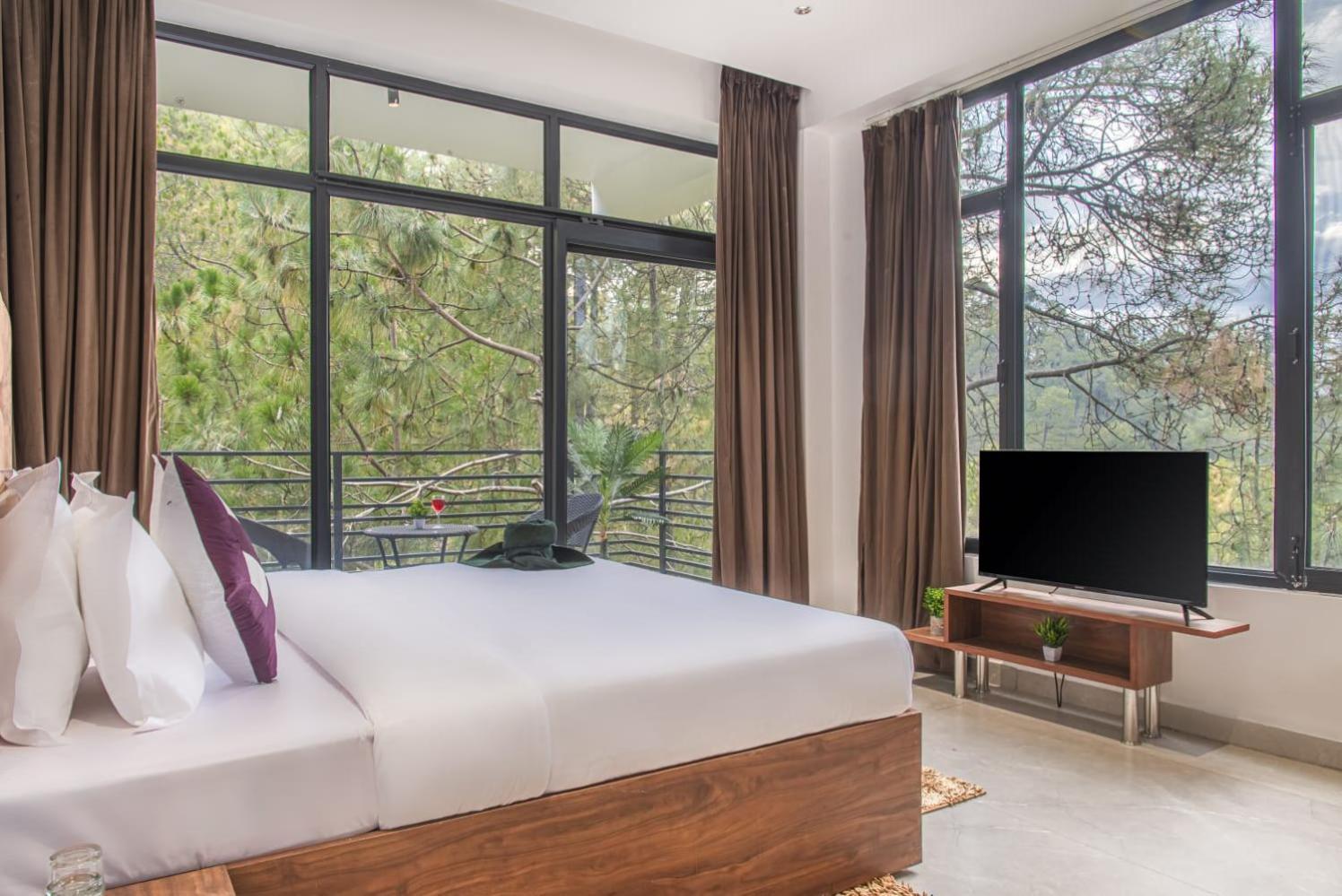 Ferienwohnung Host Jatin Mountain Crest Kasauli 7Oi827O7O3 Exterior foto